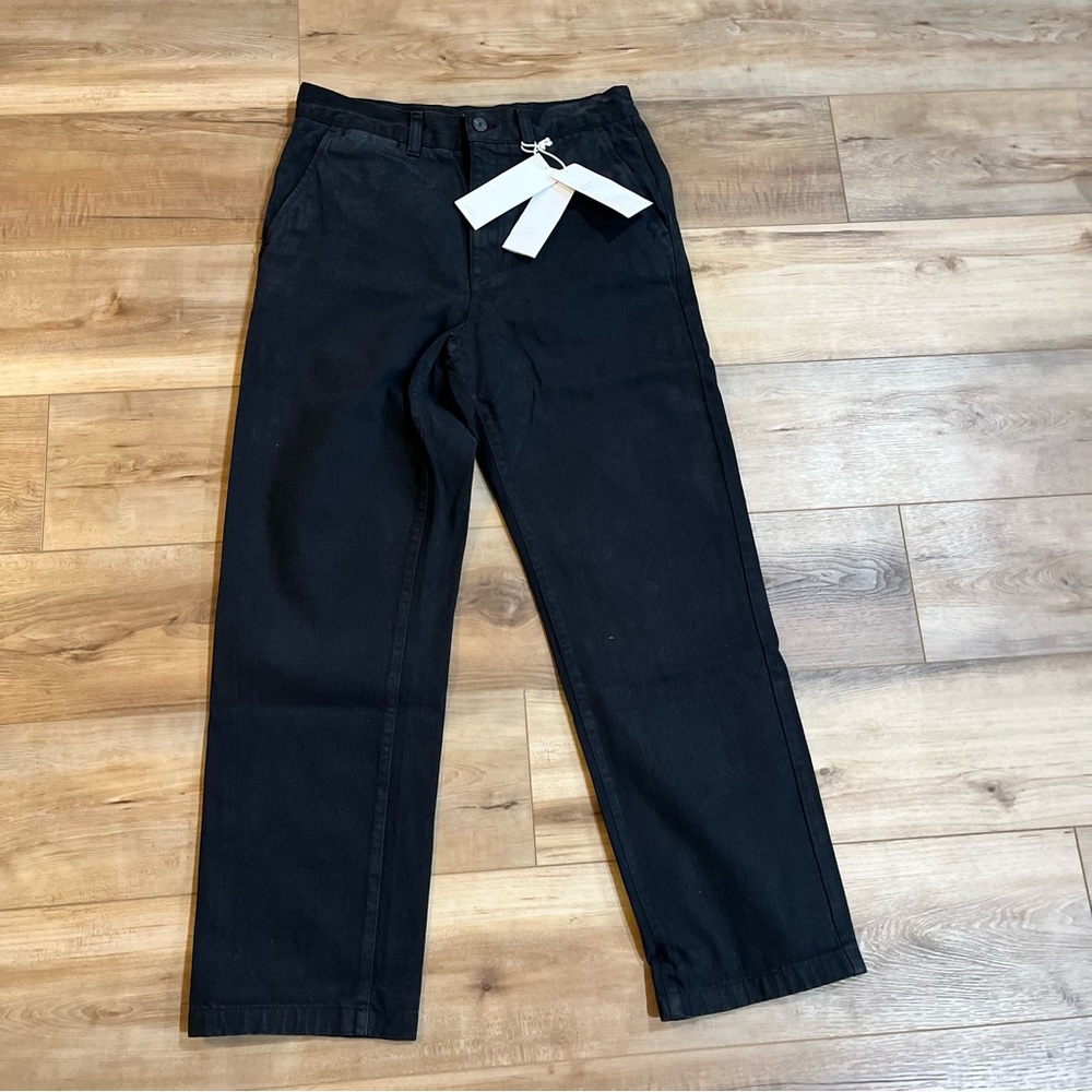 Saturday’s New York city black denim jeans